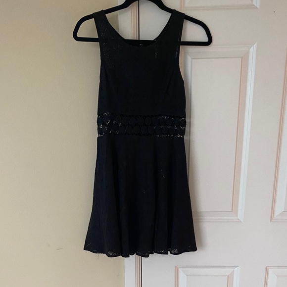 Black Free People Dress Sz 0 - Picture 4 of 6